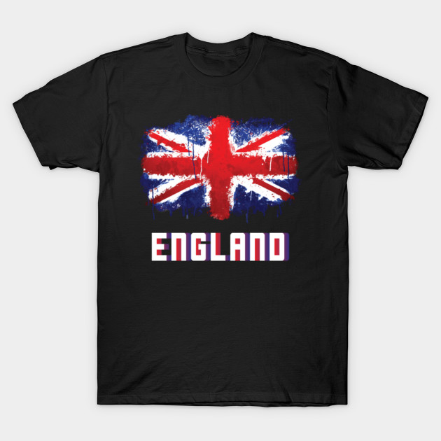 I Love England British English Union Jack Flag